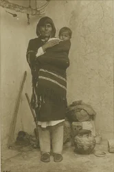 Acoma, Maria mit ihrem Kind, 1900